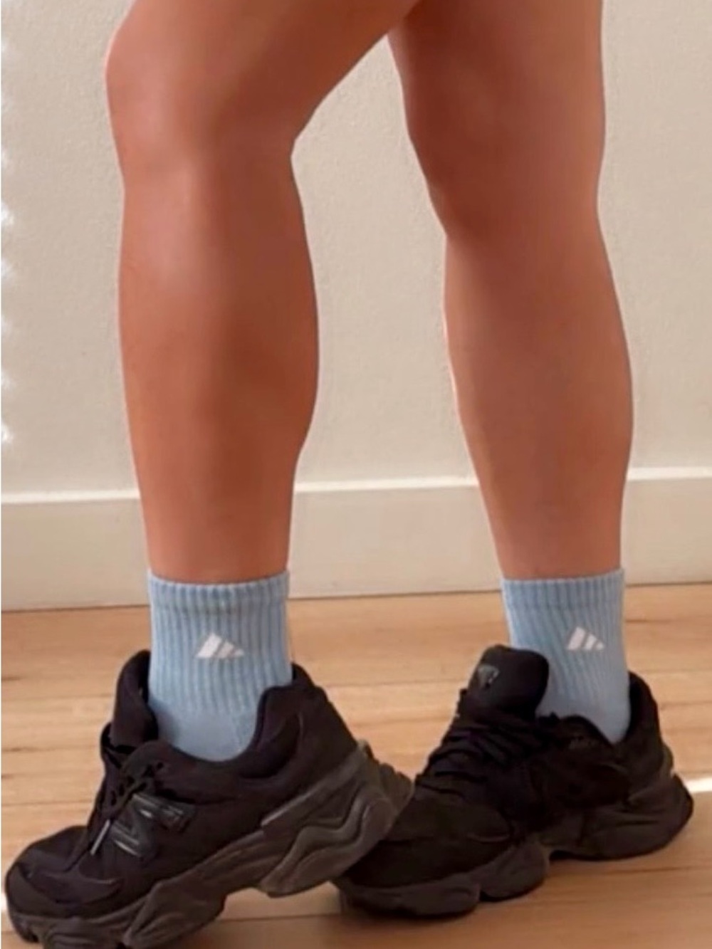 WW GYM socks Baby Blue NWOT